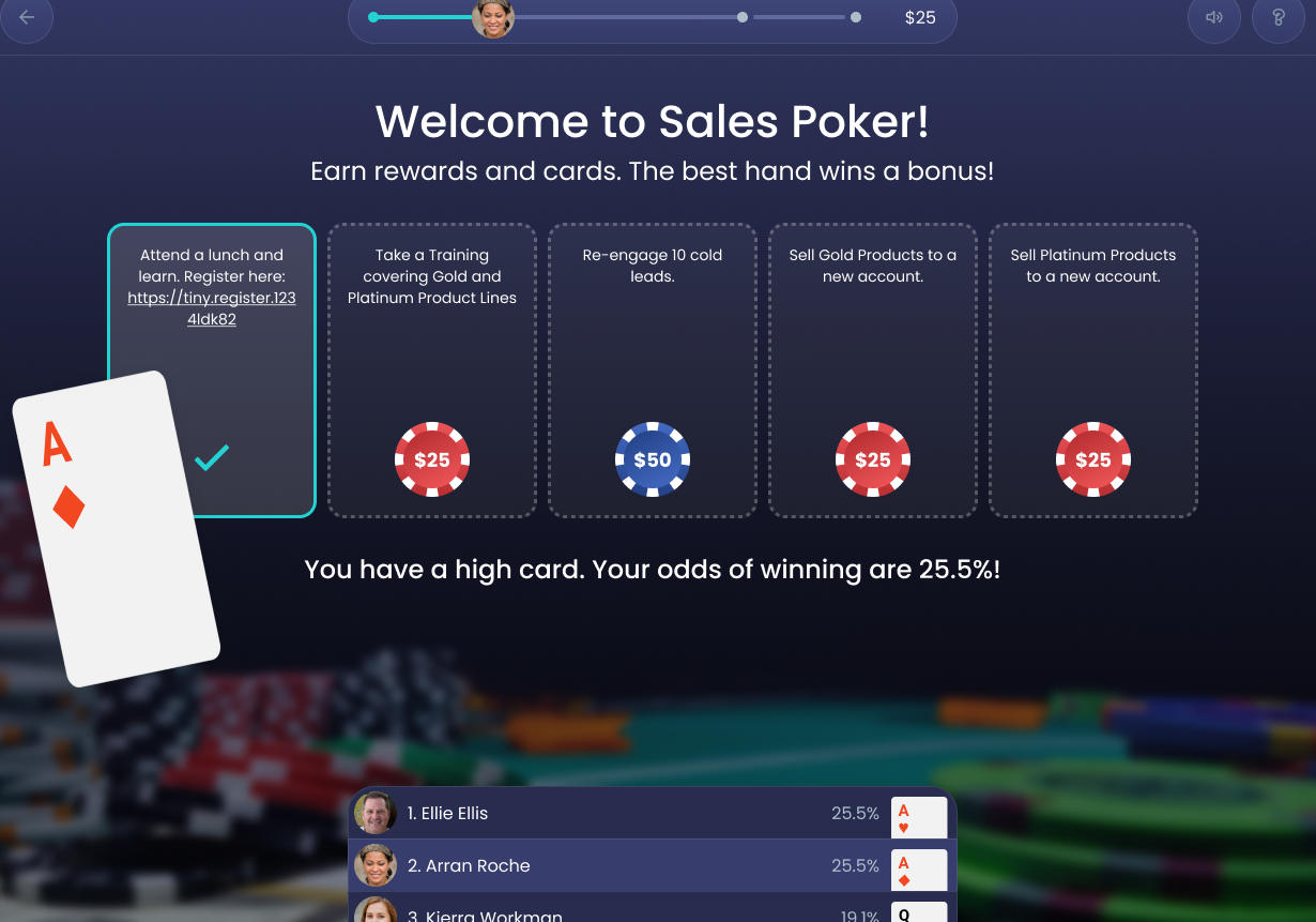 Play Sales Poker with Remote Teams at Scale